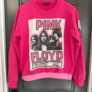 Pink Floyd Graphic Sweatshirt - Pink